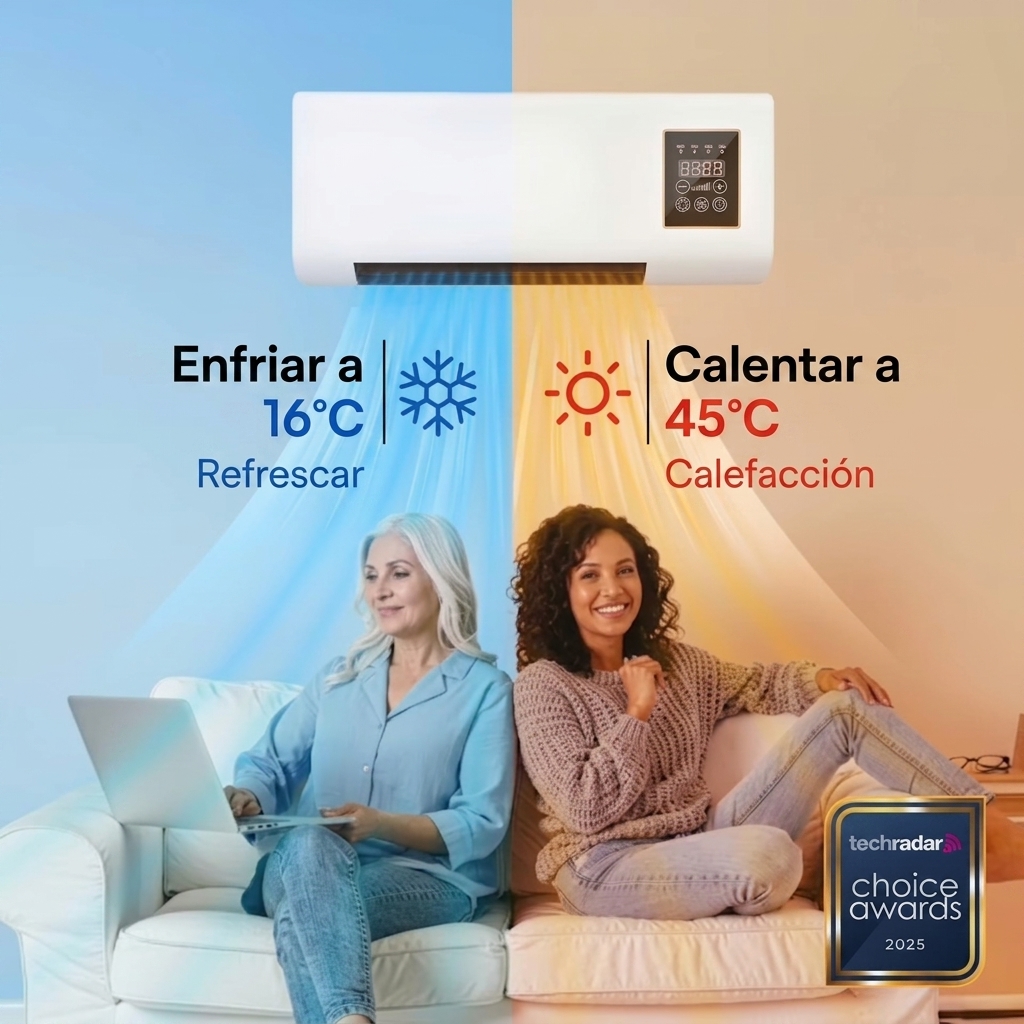 Pasamos 3 Semanas Probando 7 Enfriadores de Aire Portátiles para Encontrar el Mejor para Mantenerte Fresco en el Verano 2026 3 Coolzy climatizador portátil 2-en-1